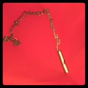 Vintage help whistle necklace